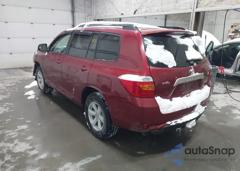 2008 Toyota Highlander from USA, damaged, VIN JTEES41AX82049541